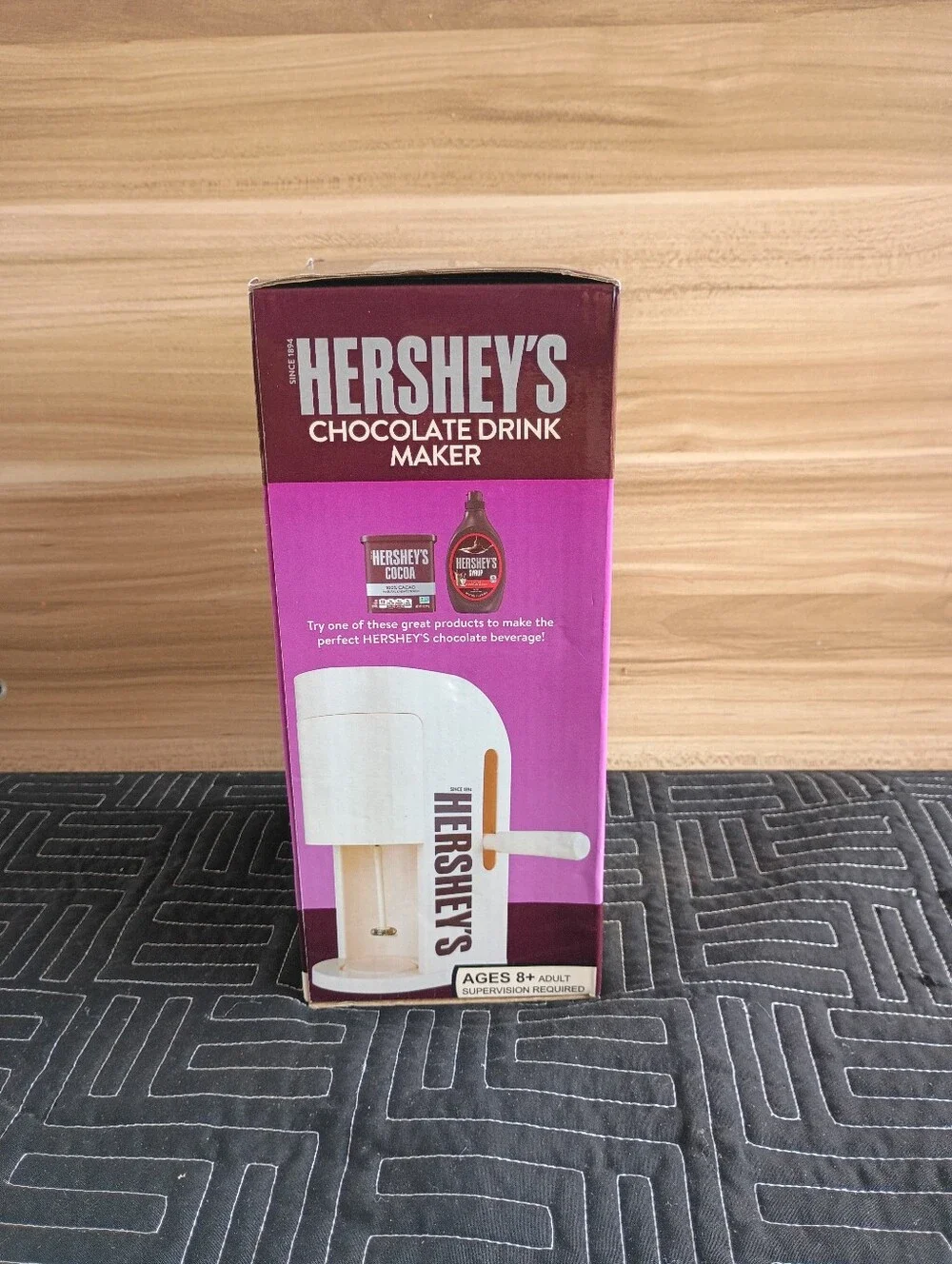 Hershey's Chocolate Drink Maker with Cups and Instructions
